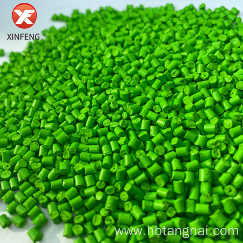 Green masterbatch color masterbatch pe granules used